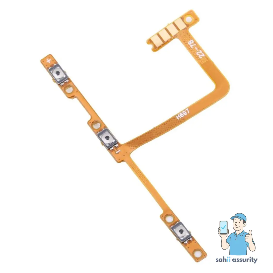 Volume Button Flex Cable for Tecno Pova 2
